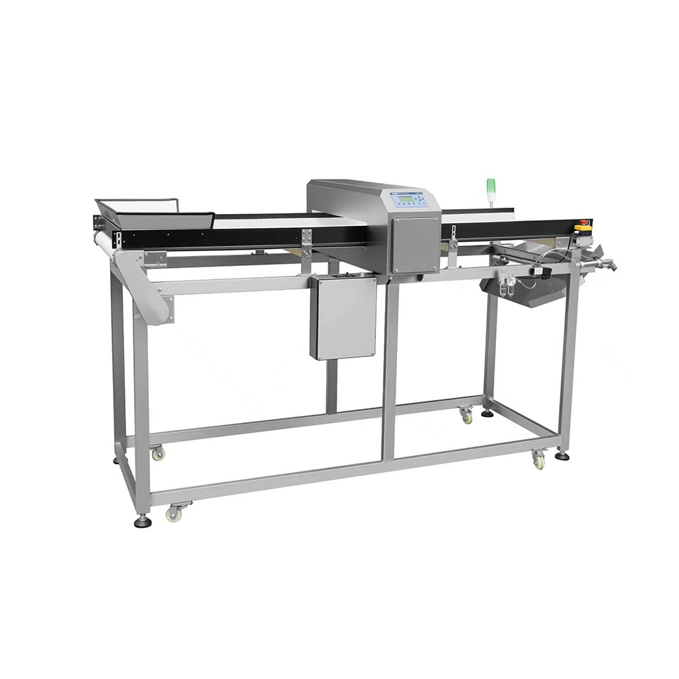 Détecteur de métaux avec rejet de rabat pour matériaux en vrac