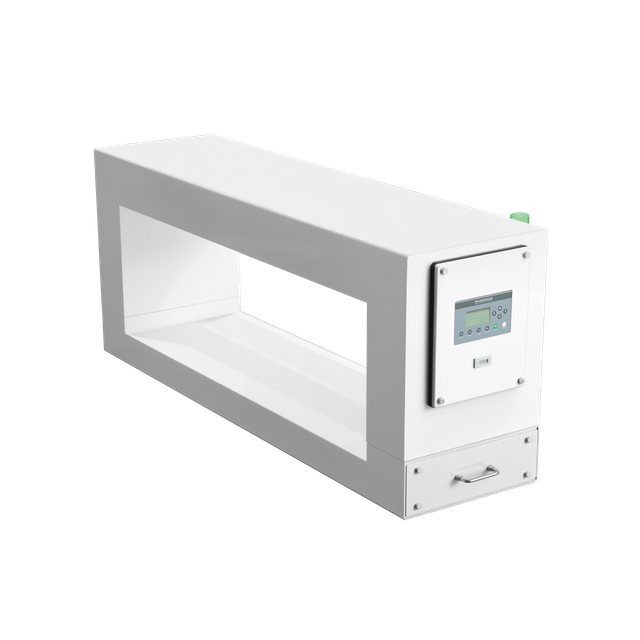 Détecteur de métaux avec extérieur blanc pour quartz calcaire