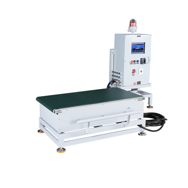 Trieuse pondérale antidéflagrante pour usines chimiques