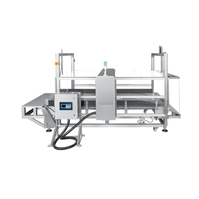 Détecteur de métaux avec quatre couvercles transparents pour produits électroniques