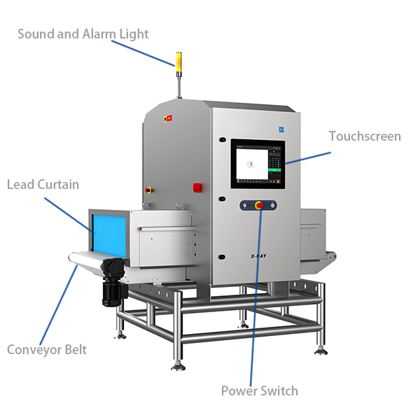 Machine d'inspection &agrave; rayons X pour les os