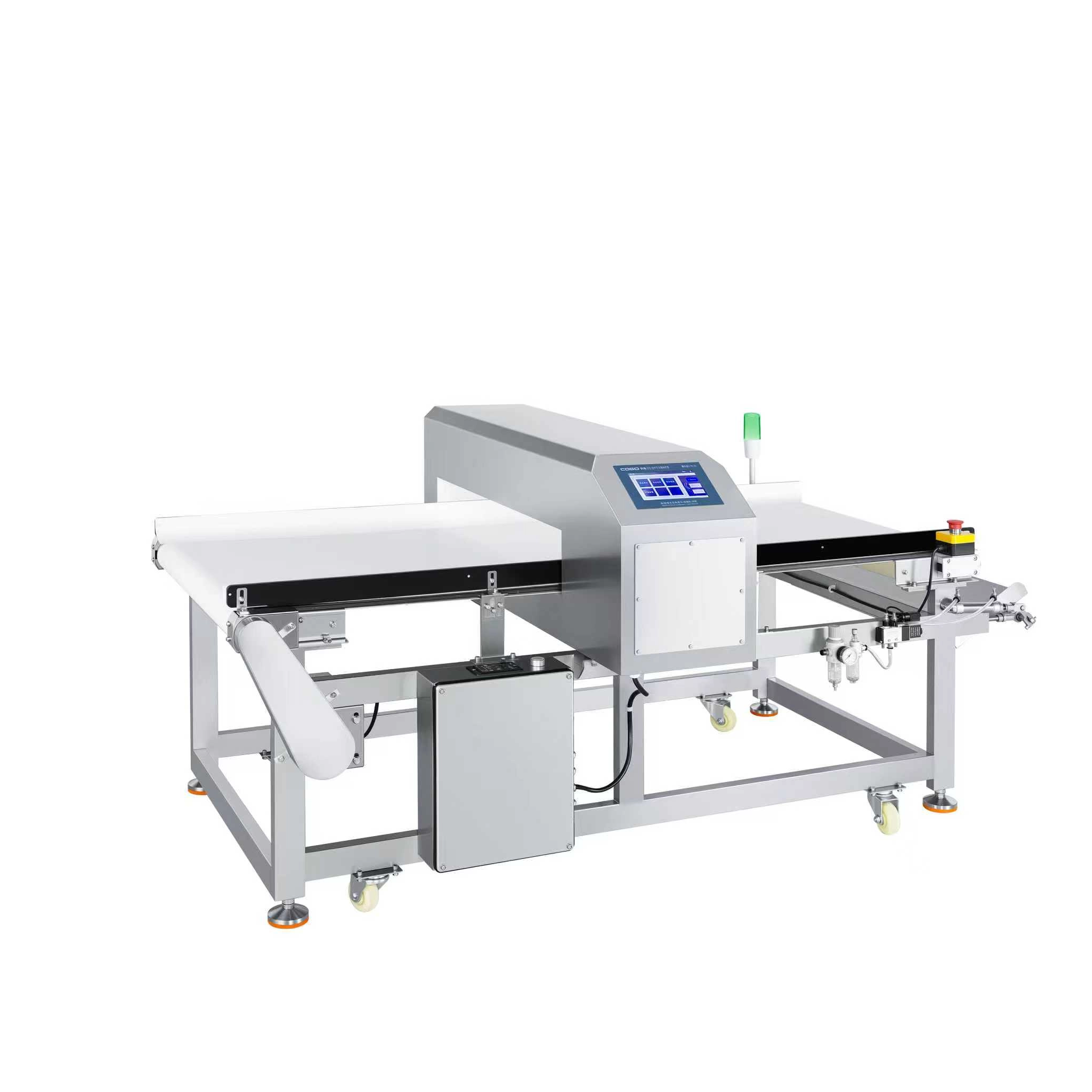 Détecteur de métaux avec rejet de rabat pour matériaux en vrac