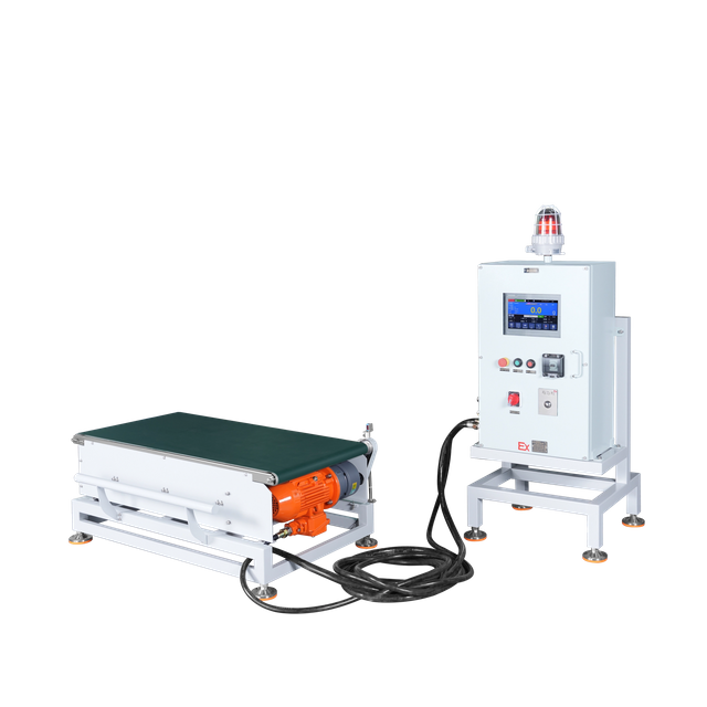 Trieuse pondérale antidéflagrante pour usines chimiques