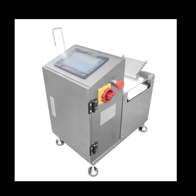 Balance à bande d'arrêt et de pesée pour petits produits d'emballage