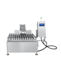 Trieuse pondérale à rouleaux à section unique pour caisses lourdes de 25 kg