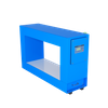 Détecteur de métaux avec extérieur bleu pour matériaux de construction 