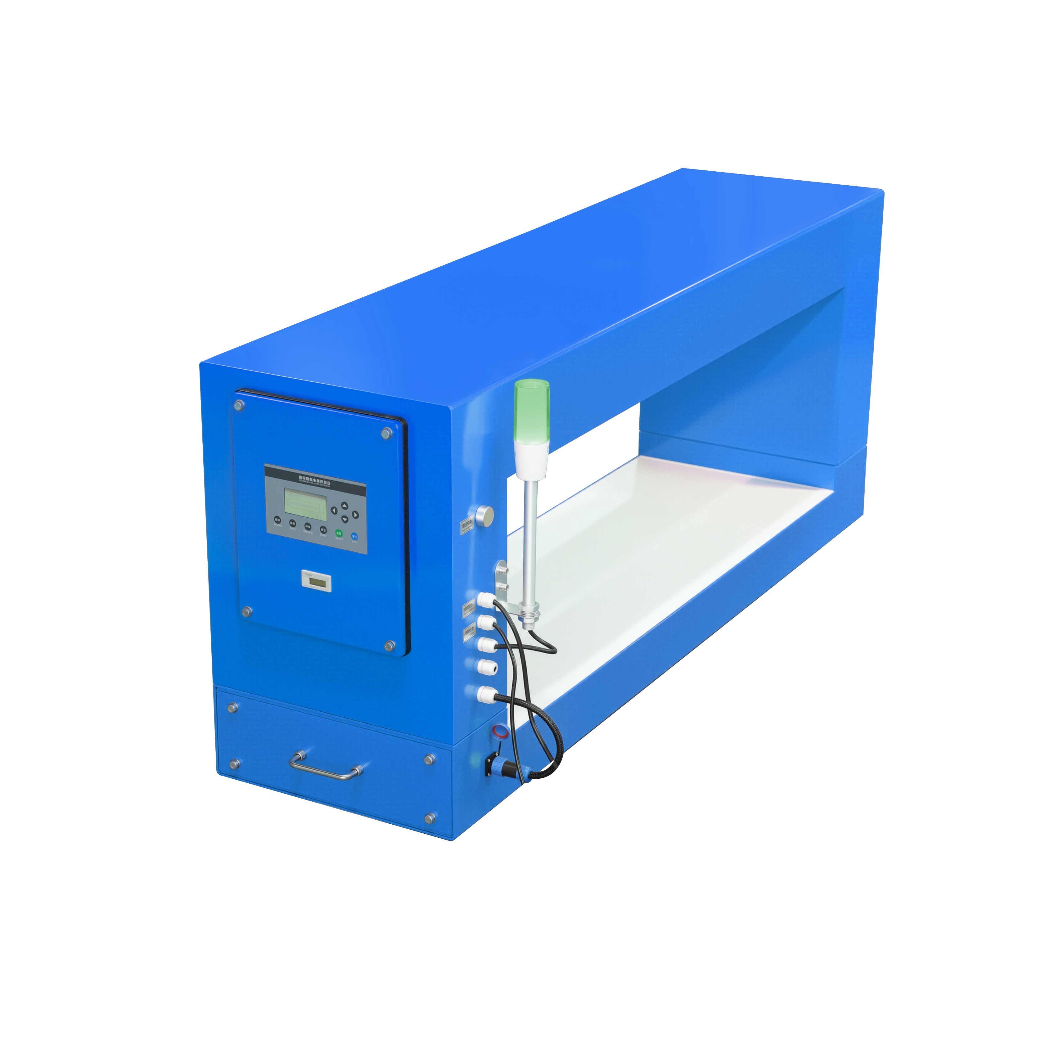 Détecteur de métaux avec extérieur bleu pour matériaux de construction 