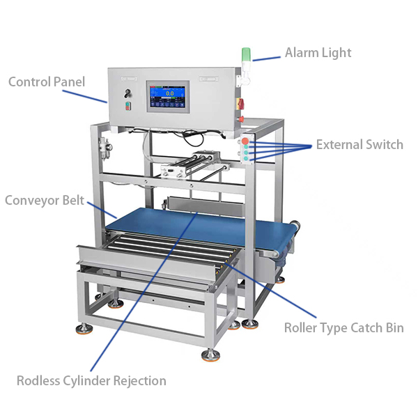 Trieuse pond&eacute;rale &agrave; section unique