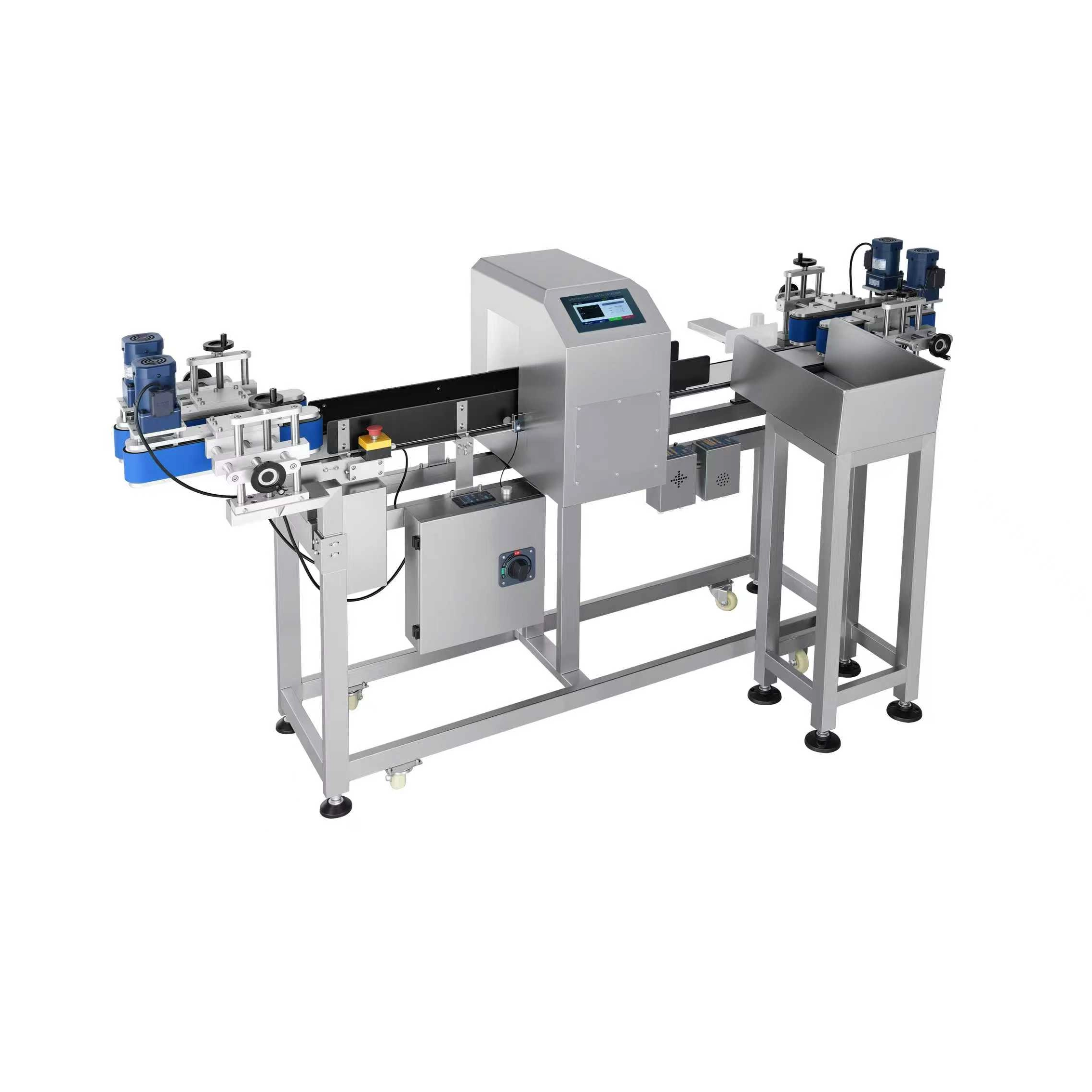 Détecteur de viande avec mécanisme de serrage pour bouteilles