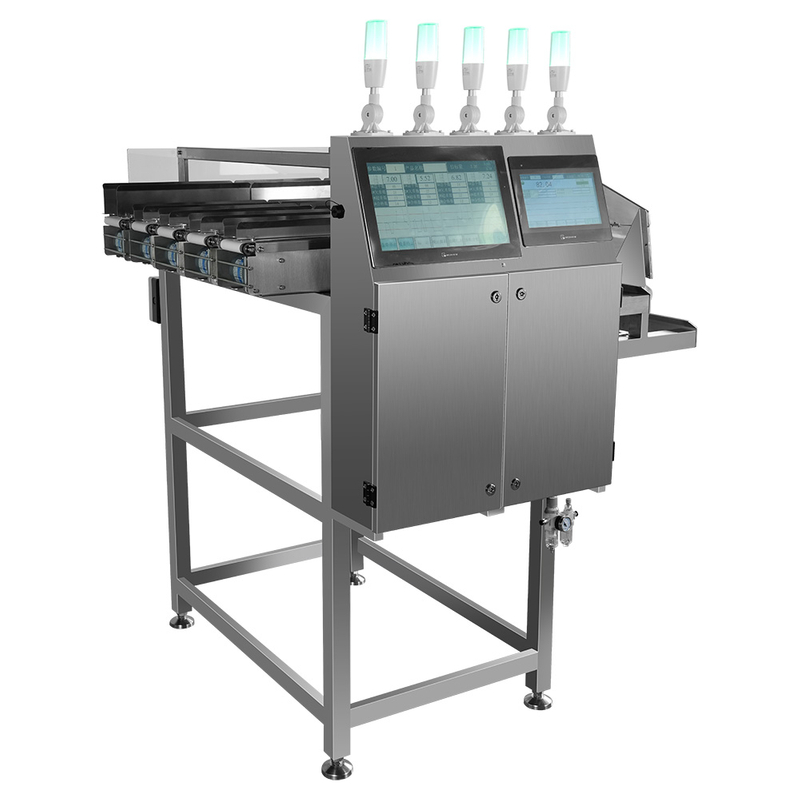 Machine de pesée multi-canaux multi-voies