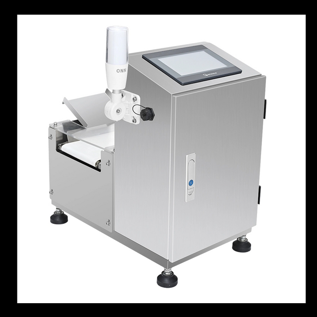 Balance à bande d'arrêt et de pesée pour petits produits d'emballage