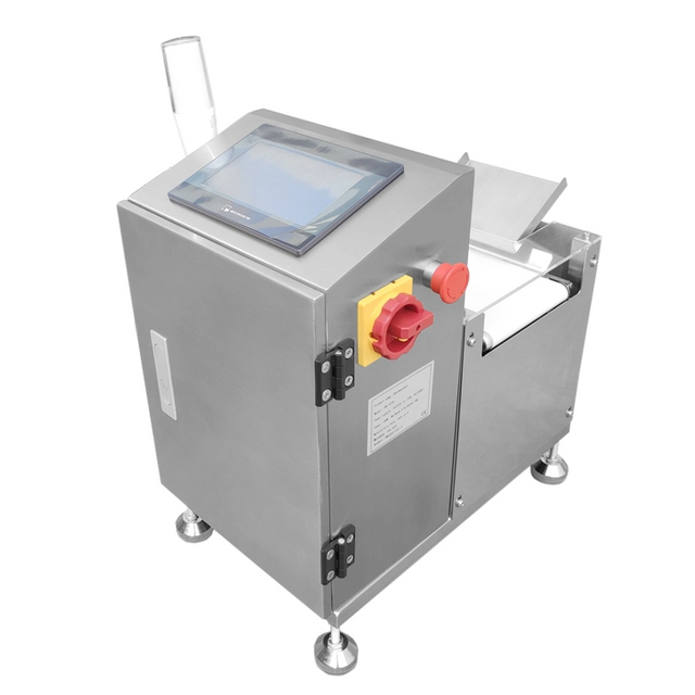 Balance à bande d'arrêt et de pesée pour petits produits d'emballage