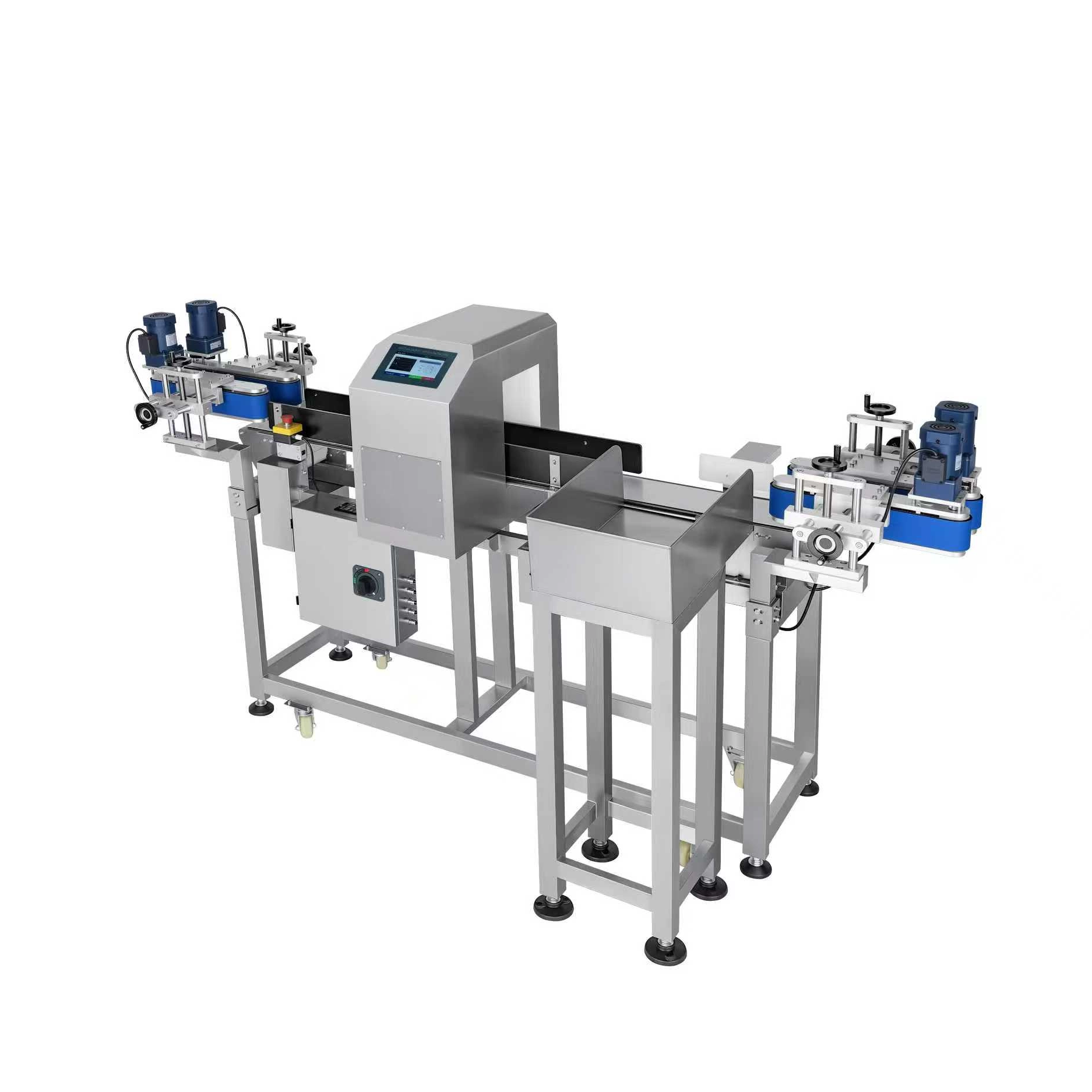 Détecteur de viande avec mécanisme de serrage pour bouteilles