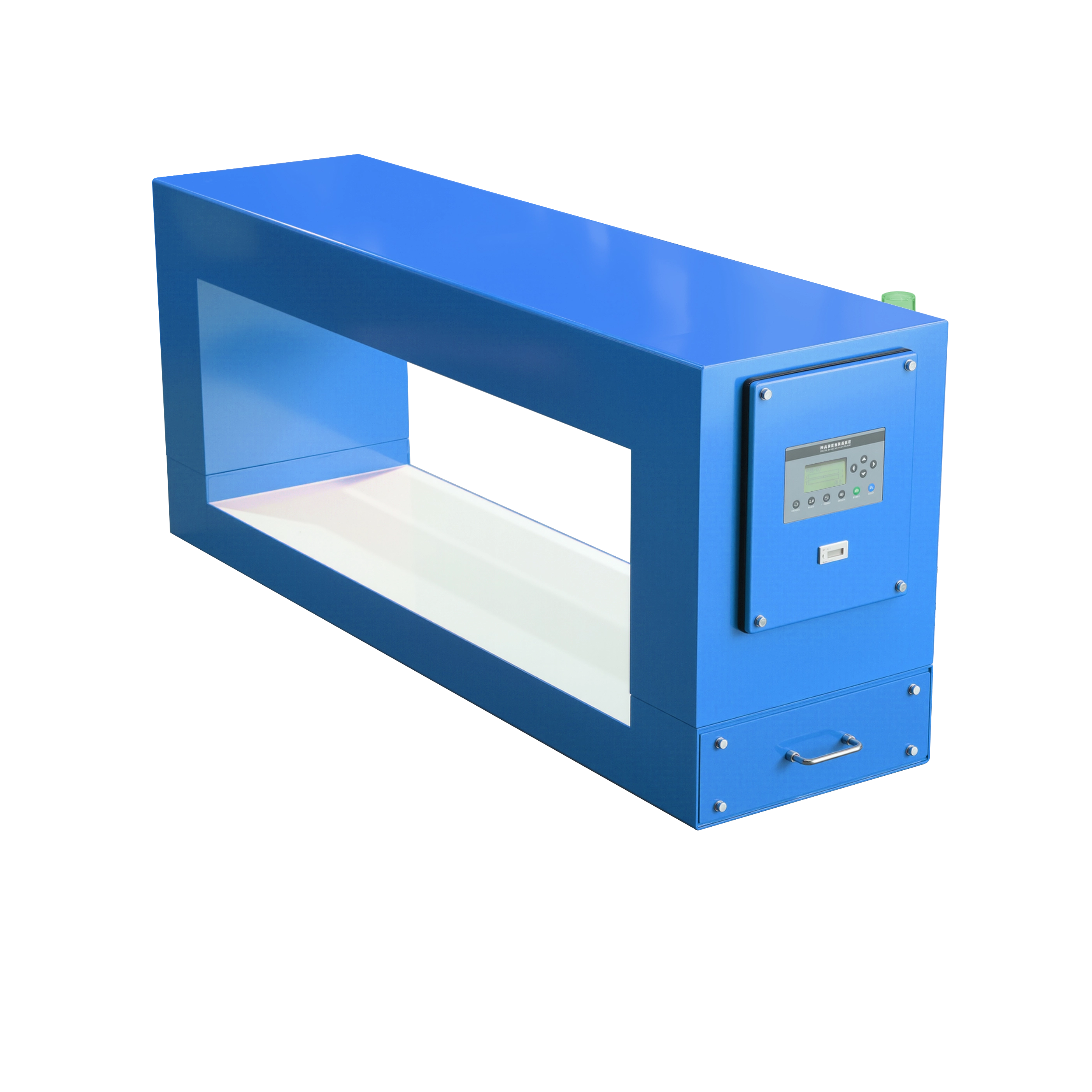 Détecteur de métaux avec extérieur bleu pour matériaux de construction 